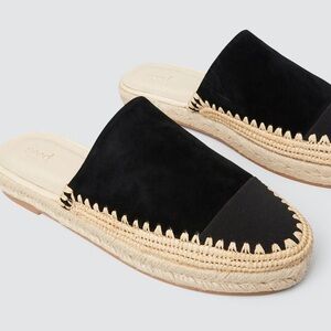 Seed Heritage Lou Flatform Mule in Null (Black)
